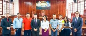 Projeto Pelotão Mirim do 11º Batalhão é favorecido com acordo durante a Semana Nacional de Conciliação em Parintins