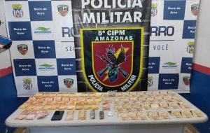 Duas pessoas são presas por tráfico de drogas em Boca do Acre