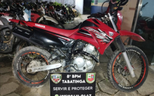 <strong>Polícia Militar prende casal e recupera motocicleta roubada em Tabatinga</strong>