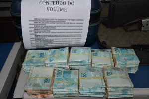 Dinheiro apreendido