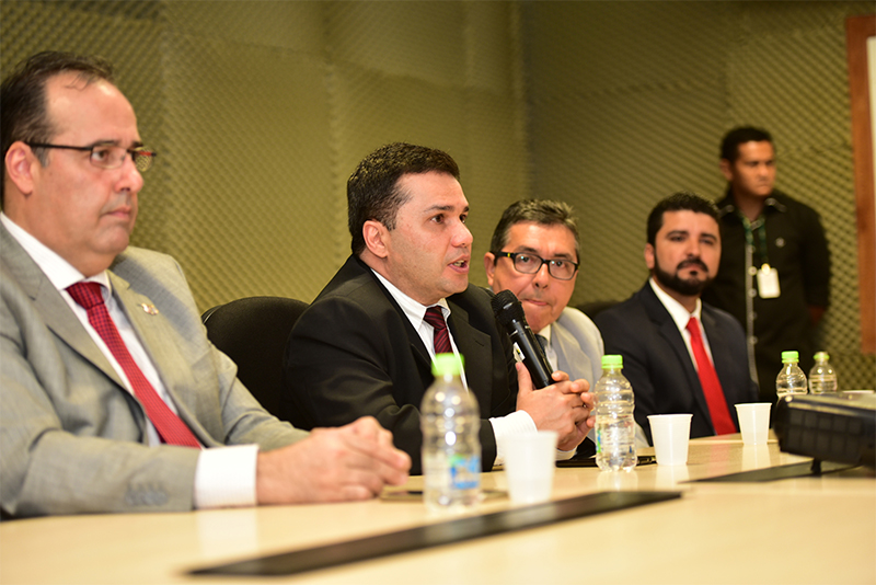 Delegados, peritos legistas e odontolegistas participam de curso de atualização em Medicina Legal. Foto: Bruno Zanardo/SECOM.