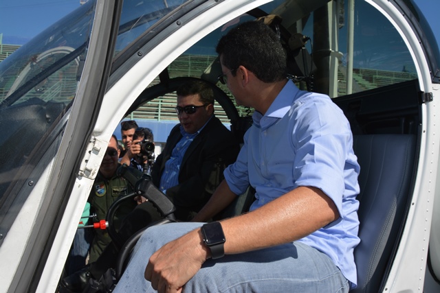 Cerca de R$ 200 mil foram liberados pelo Governo do Estado para que as aeronaves recebessem as manutenções preventivas e corretivas. Foto: Ceylla Monick-SSP/AM