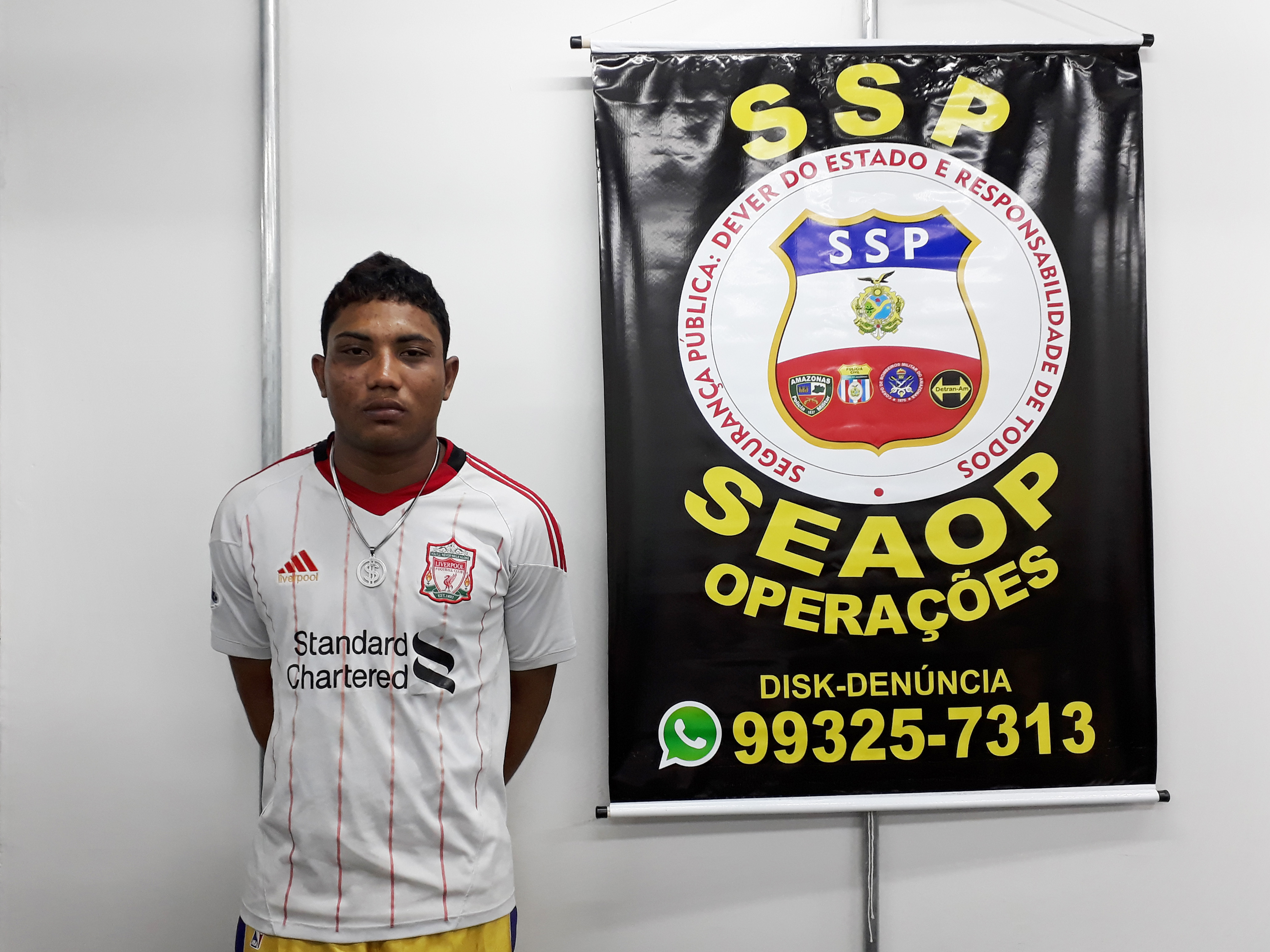 Levi Pinto estava foragido desde abril deste ano