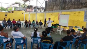 Palestra de prevenção às drogas