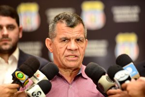 Vice-governador e Secretário de Segurança, Bosco Saraiva.