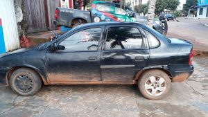 APREENSÃO DE VEÍCULO FURTADO EM APUÍ.