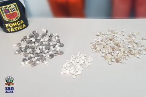 Imagem da notícia - Polícia Militar, por intermédio da Força Tática, detém dupla por tráfico de drogas na zona sul de Manaus   