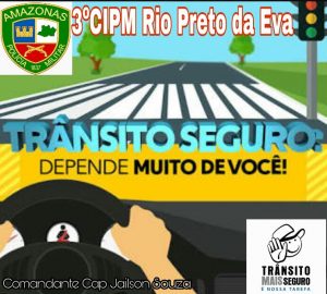 Imagem da notícia - Polícia Militar realiza operação trânsito seguro em Rio Preto da Eva