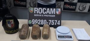 Imagem da notícia - Polícia Militar, por meio da Rocam, detém homem com droga