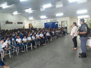 Imagem da notícia - Polícia Militar dá prosseguimento ao Ronda Escolar na zona norte de Manaus e já colhe frutos do modelo de policiamento