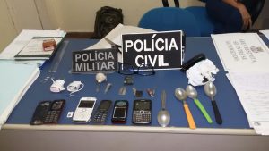 Imagem da notícia - Polícia Militar e Civil fazem revista na 42ª dip e apreendem materiais diversos nas celas em Barreirinha