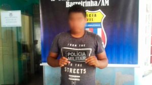Imagem da notícia - Polícias militar e civil prendem acusado de  comandar tráfico de drogas  e exploração sexual infantil em Barreirinha