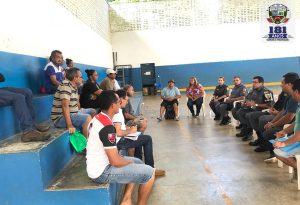 Imagem da notícia - Polícia Militar, por meio da 19ª Cicom, promove reunião com moradores da comunidade Nossa Senhora de Fátima