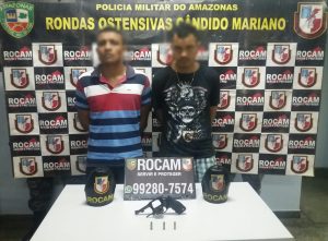 Imagem da notícia - Polícia Militar apreende prende foragidos da justiça na zona norte