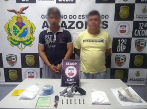 Imagem da notícia - Traficantes são presos pela Seaop na zona norte de Manaus