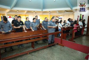 Imagem da notícia - Polícia Militar homenageia com missa de 1 ano de falecimento, o cabo PM Portilho