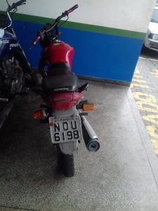 Imagem da notícia - Polícia Militar recupera motocicleta roubada