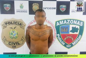 Imagem da notícia - ​​​​Polícia Militar por meio da 24ª CICOM captura foragido da justiça no centro da capital