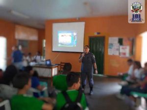 Imagem da notícia - Polícia Militar, por meio da 5ª Cicom, realiza palestras para estudantes da rede estadual de ensino