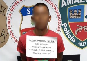 Imagem da notícia - Polícia Civil prende na Comunidade Rio Piorini homem procurado por homicídio que aconteceu em 2017