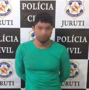 Imagem da notícia - Polícias Civil e Militar prendem no estado do Pará homem procurado por estuprar gestante em Manaus