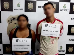 Imagem da notícia - Polícia Civil prende dupla com 2 kg de drogas, munições e carregador de arma de fogo