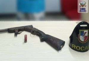 Imagem da notícia - Polícia Militar detém infrator em posse de arma de fogo e por roubo de automóvel na zona norte de Manaus