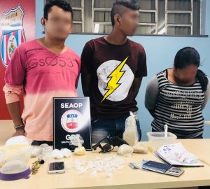Imagem da notícia - Seaop prende trio que comandava tráfico de drogas no Nova Conquista