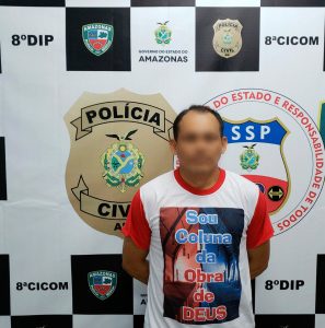 Imagem da notícia - Polícia Civil recaptura foragido da Justiça no bairro Compensa procurado por homicídio cometido em 2008  
