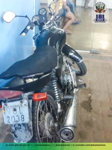 Imagem da notícia - Polícia Militar, através do 9º BPM, detém homem por furto de motocicleta em Manacapuru