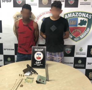 Imagem da notícia - Seaop prende dupla com arma de fogo na zona leste de Manaus