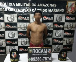 Imagem da notícia - Polícia Militar, por meio da Rocam, detém foragido da justiça no Bairro Redenção, zona centro-oeste de Manaus