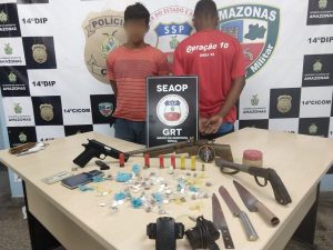 Imagem da notícia - Seaop prende membros de bando que praticava roubos a rotas do distrito