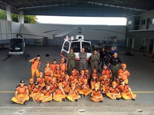 Imagem da notícia - Crianças e adolescentes conhecem o Departamento de Operações Aéreas da SSP