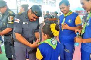 Imagem da notícia - Polícia Militar implanta modelo de gestão cívica em escola na zona norte de Manaus