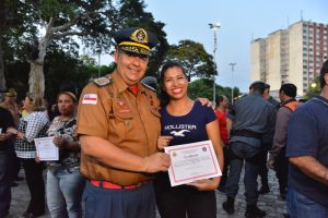 Imagem da notícia - CBMAM certifica mais de 100 pessoas pelo programa ‘Bombeiro na Comunidade’