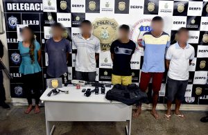 Imagem da notícia - Polícia Civil prende grupo por latrocínio e trio por de tráfico de drogas