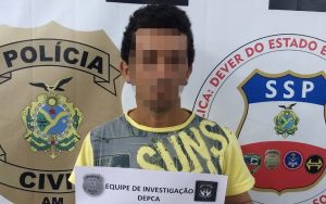 Imagem da notícia - Polícia Civil prende caseiro denunciado por estuprar a filha dos patrões, uma criança de 10 anos, na Comunidade Tarumãzinho
