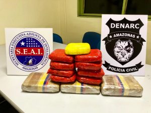 Imagem da notícia - Seai e PC prende dupla com drogas, em Porto de Manaus