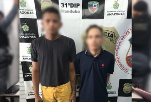 Imagem da notícia - Polícia Civil recupera objetos roubados e prende dupla pelo crime, no Distrito de Cacau Pirêra