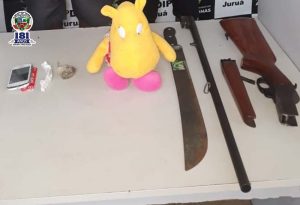 Imagem da notícia - 6º Grupamento de Polícia de Juruá detêm homens suspeitos de tráfico de entorpecentes