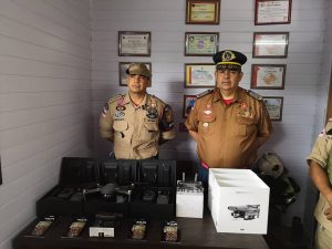 Imagem da notícia - Bombeiros apresentam drones que atuarão em monitoramento