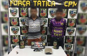 Imagem da notícia - PM prende nove homens e recupera duas motocicletas com restrição de roubo