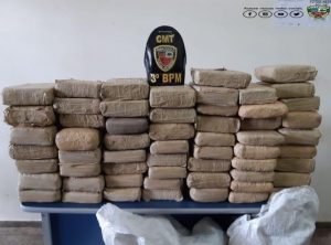 Imagem da notícia - Polícia Militar apreende 61 quilos de droga em Tefé e detém suspeito de 38 anos