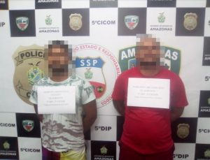 Imagem da notícia - Polícias Civil e Militar prendem dupla na zona oeste de Manaus