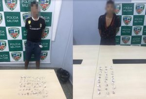 PM prende quatro pessoas e apreende dois adolescentes, em Manaus
