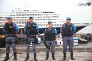 Imagem da notícia - Polícia Militar reforça atuação para receber turistas da Temporada de Cruzeiros