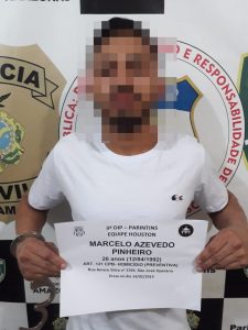 Imagem da notícia - Polícia Civil prende autônomo envolvido em duplo homicídio no município de Parintins
