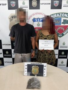 Imagem da notícia - Polícia Civil prende casal com porção grande de maconha do tipo skunk
