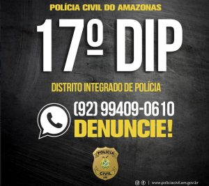 Imagem da notícia - PC disponibiliza número do disque-denúncia do 17º DIP para recebimento de delações